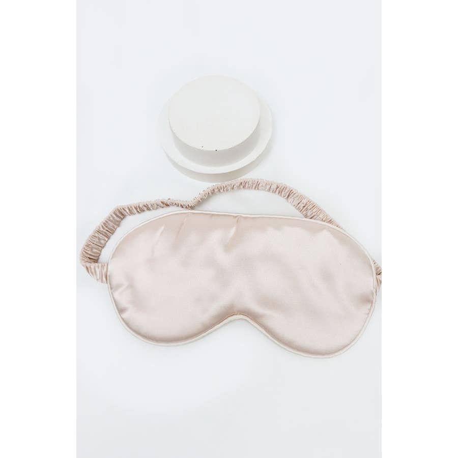 Silk Satin Sleeping Mask Eye Mask Set